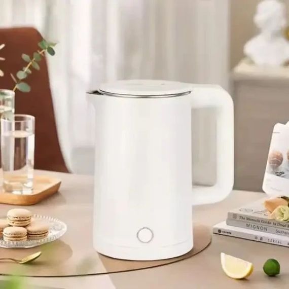 Електрочайник Domotec MS-5028 2000 Вт для кухні Чорний/Білий (47553-5028_347) | Зображення 3