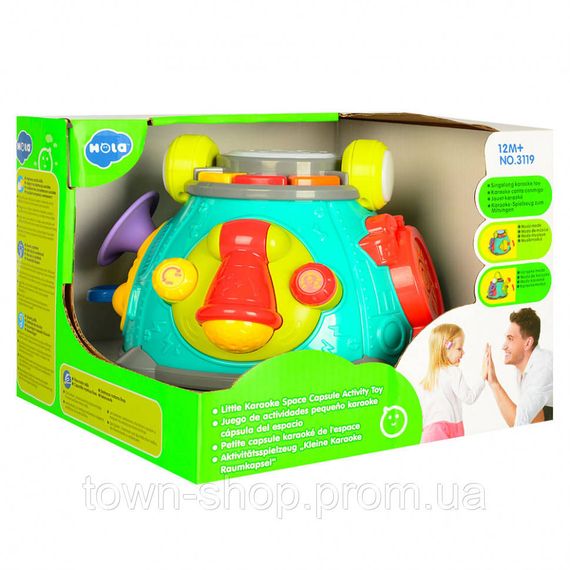 Детская развивающая игра Мультибокс 3119 с трещоткой