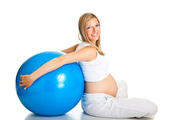 Фитбол 65 см, надувной мяч для фитнеса GYMBALL | Зображення 1