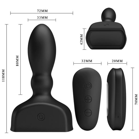 Анальна пробка - Mr.Play Inflatable Anal Plug Sex Aura | Зображення 7