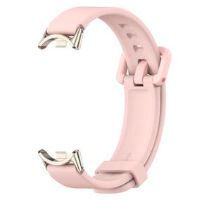 Силиконовый ремешок Mijobs для фитнес браслета Xiaomi Mi Smart Band 8 - Pink