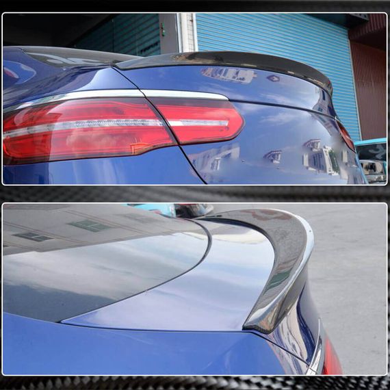 Спойлер V1 (Карбон) для Mercedes GLC coupe C253 2016-2023 рр | Зображення 4