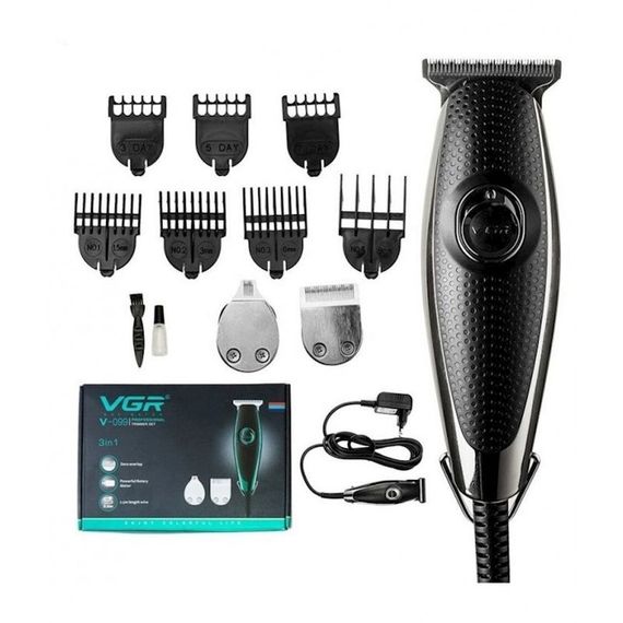 Машинка для стрижки с мощным мотором 5 Вт VGR VGR-099 (41467-099_391) | Зображення 2