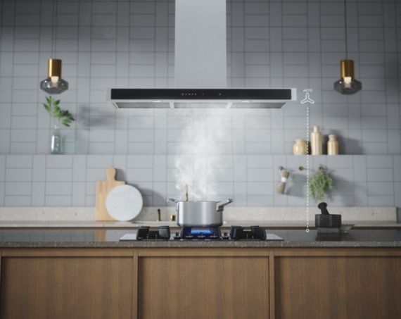 Варочная поверхность Electrolux газ на стекле KGG643753K | Зображення 5