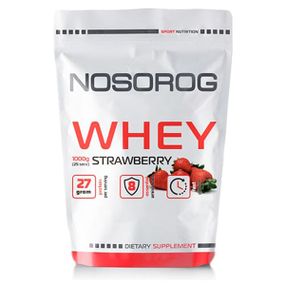 Протеїн Nosorog Nutrition Whey 1000 g /25 servings/ Strawberry