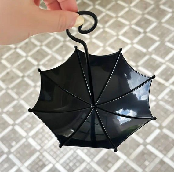 Годівниця-парасолька для птахів, прикраса для саду | Зображення 2