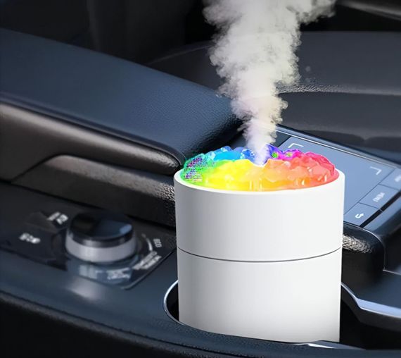 Зволожувач повітря з підсвіткою H2O Colorful HUMIDIFIER білий, USB | Зображення 2