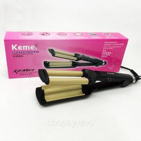 Професиональная плойка для завивки волос Kemei, Конусная плойка для завивки и укладки GP-45