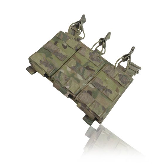 Съемная передняя панель к плитоноске с подсумками под 3 магазина мультикам | Зображення 4