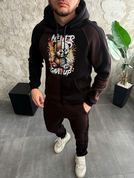 Спортивний костюм утеплений дтф | Зображення 2