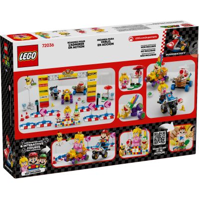 Конструктор LEGO Super Mario Mario Kart – Baby Peach &amp; Grand Prix. Набір (72036) | Зображення 2