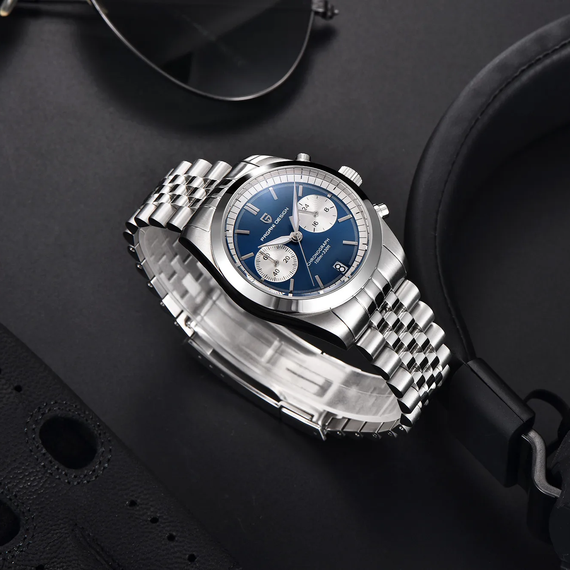 Годинник P2agani Design PD-1775 Silver-Blue | Зображення 3