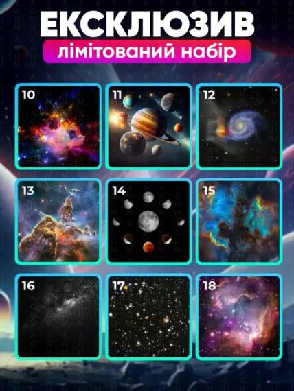 Домашний планетарий + 14 картриджей ночник проектор звездного неба галактика с сменными картриджами | Зображення 7