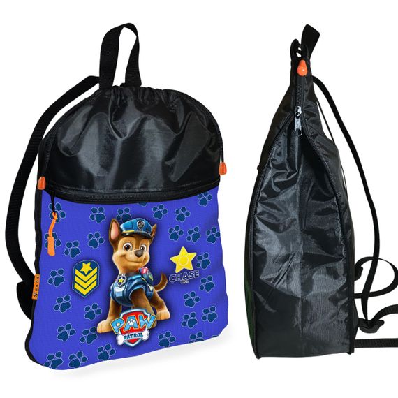 Рюкзак-мешок для школы Щенячий Патруль детская сумка для обуви и спортивной одежды (01524)