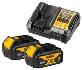 Зарядний пристрій DeWalt + 2 акумулятори DCB1104M2