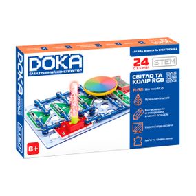 Обучающий конструктор электро Свет и Цвет Rgb