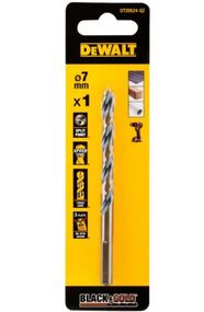 Свердло по металу DeWalt BLACK & GOLD HSS-G 7 мм (DT20524)