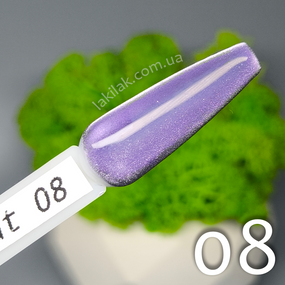 Гель-лак кришталева кішка Starlet Professional №08 7мл