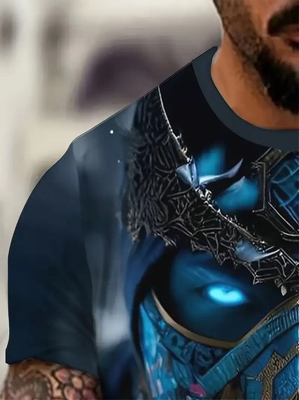 Футболка чоловіча 3D принт Sub-Zero воїн термо дихаюча літня XL 54 | Зображення 2
