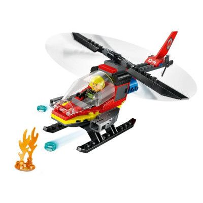 Конструктор LEGO City Пожежний рятувальний гелікоптер 85 деталей (60411) | Зображення 6