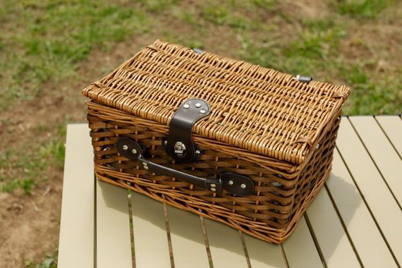Корзина для пикника на 2 персоны 38 x 26 x 18 см | Зображення 7