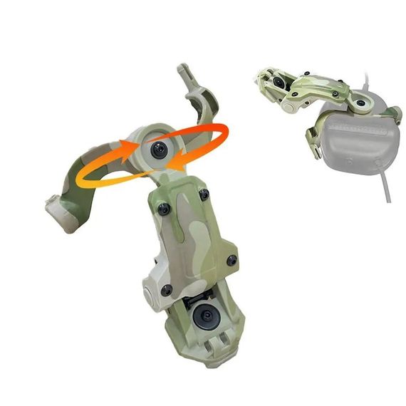 Крепление Чебурашки для активных наушников EARMOR Multicam | Зображення 3
