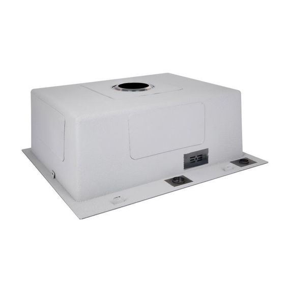 Lidz Handmade H6050HB Мойка для кухни интегрированная Decor Black PVD Honeycomb 2,5/0,5 мм LDH6050BDECPVD48371 | Зображення 4