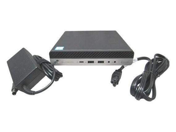 Неттоп HP EliteDesk 800 G3 DM USFF / Intel Core i5-7500T (4 ядра по 2.7 - 3.3 GHz) / 8 GB DDR4 / 256 GB SSD / Intel HD Graphics 630 / Wi-Fi б/у | Зображення 5