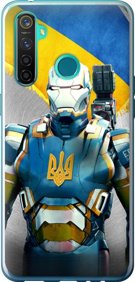 Чехол на Realme 5 Pro Украинский киборг "980u-1861-17620"