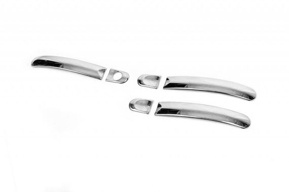 Накладки на торець ручки (нержавіюча сталь) 3 штуки для Volkswagen T5 Transporter 2003-2010 рр. | Зображення 5