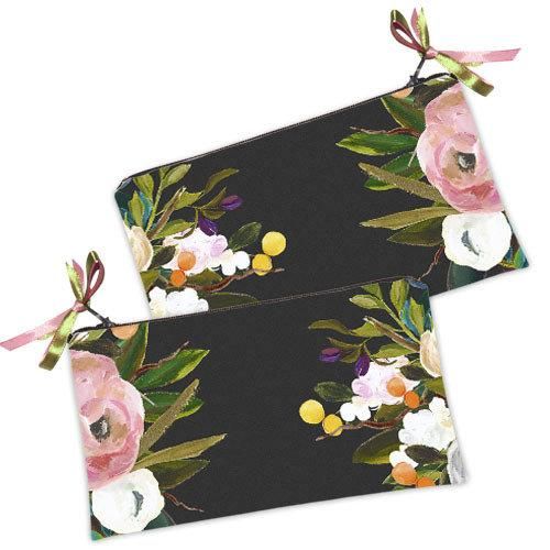 Косметичка жіноча Цветы 20х12 см (K_ILI011)