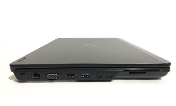 Мобильная рабочая станция Fujitsu Celsius H780 / 15.6" (1920x1080) IPS / Intel Core i7-8750H (6 (12) ядер по 2.2 - 4.1 GHz) / 32 GB DDR4 / 512 GB SSD / nVidia Quadro P2000, 4 GB GDDR5, 128-bit / WebCam / Win 10 Pro б/у + Подарок Флеш-накопитель 64GB | Зображення 3