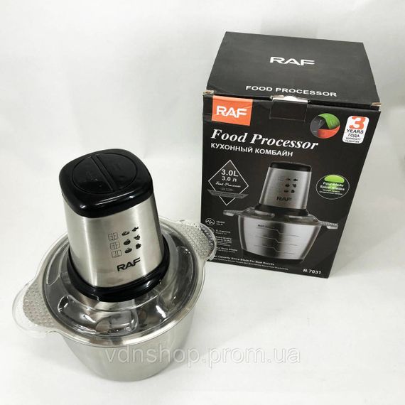 Блендер миксер с мерным стаканом RAF, Блендер с несколькими режимами работы для детского пюре XN-89 | Зображення 7