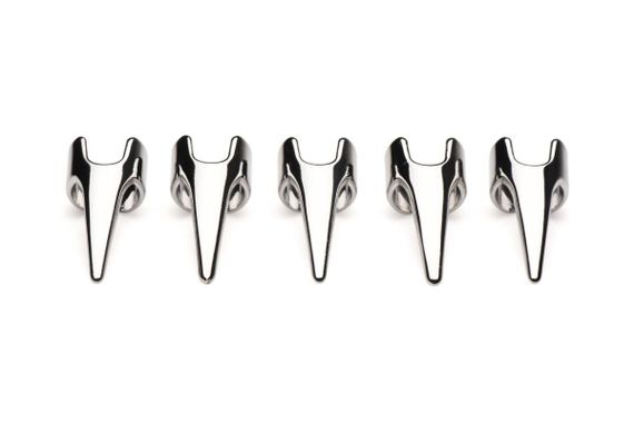 Набір кілець із кігтями Master Series Five-Piece Sensation Claw Rings — Silver Sex Aura | Зображення 2
