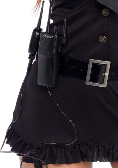 Еротичний костюм поліціянтки Leg Avenue Dirty Cop M/L, 6 предметів Sex Aura | Зображення 4