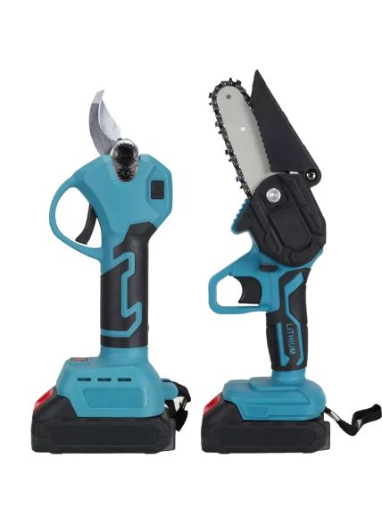 Комплект 2в1 АКБ 24V (пила DUC155Z и секатор DUP365) | Зображення 1