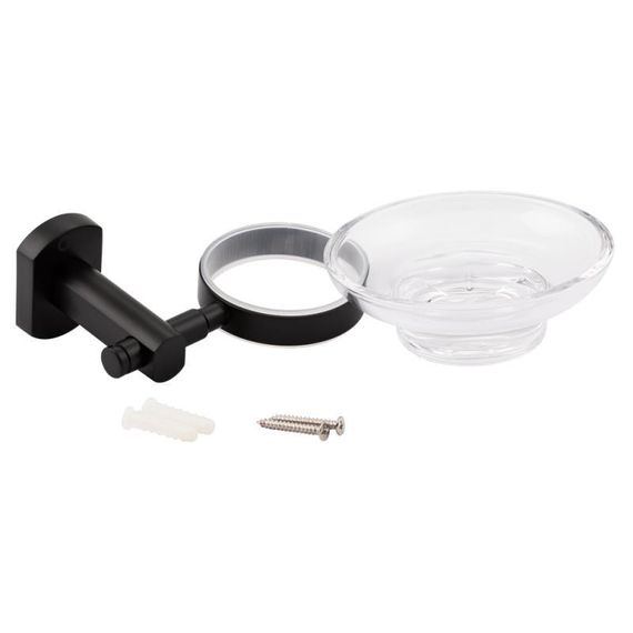 Мильниця Qtap Liberty настінна QTLIBBLM1159 Black | Зображення 2