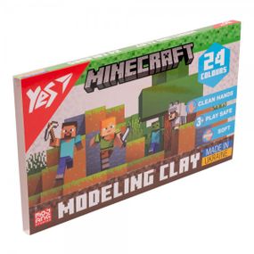 Пластилин YES Minecraft 540682 24 цвета