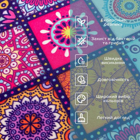 Вологопоглинальний килимок 40х60х3мм SW-00002555 | Зображення 3