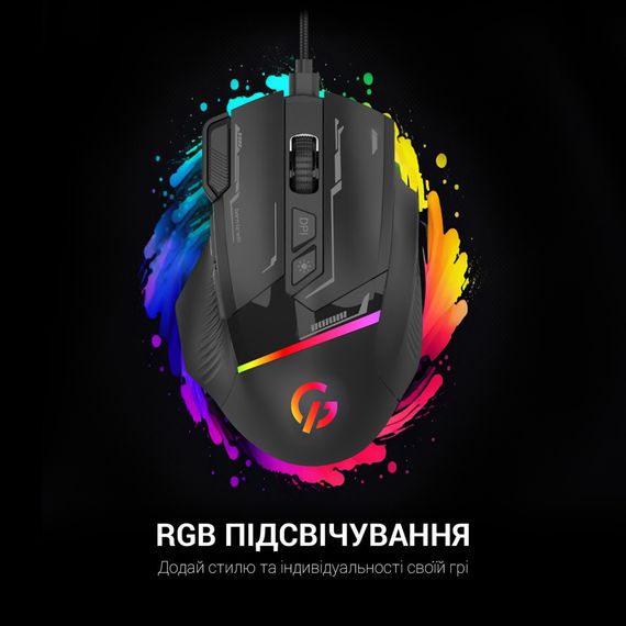 Мишка GamePro GM300B USB Black (GM300B) | Зображення 9