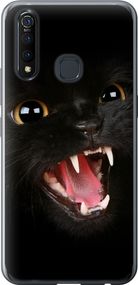 Чехол на Vivo Z5X Чёрная кошка "932u-1765-17620"