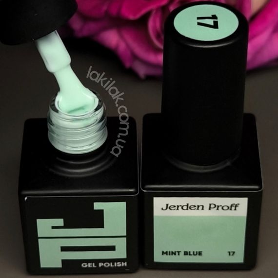 Гель-лак Jerden Proff №17 (м'ятно-блакитний) 5 мл