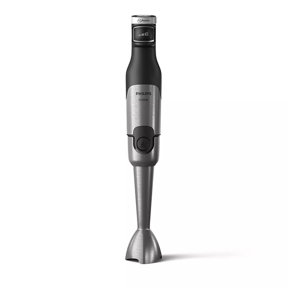Блендер Philips заглибний Series 5000, 1200Вт, 4в1, чопер XL, спіралайзер, чорний (HR2684/00) | Зображення 1