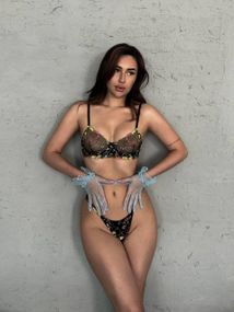 Женский комплект нижнего белья 2395 Черный XL