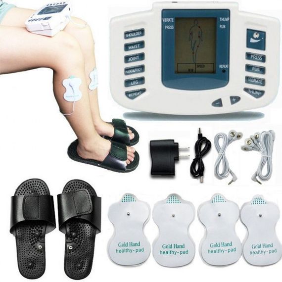 Массажер электростимулятор точечный для тела и стоп Digital Therapy Stroke Slimming JR-309A GR-24 | Зображення 2