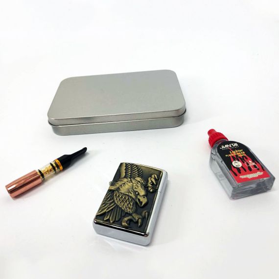 Зажигалка на день рождения N8, Оригинальная зажигалка в подарок, Зажигалка SU-936 бензиновая счастливая | Зображення 3
