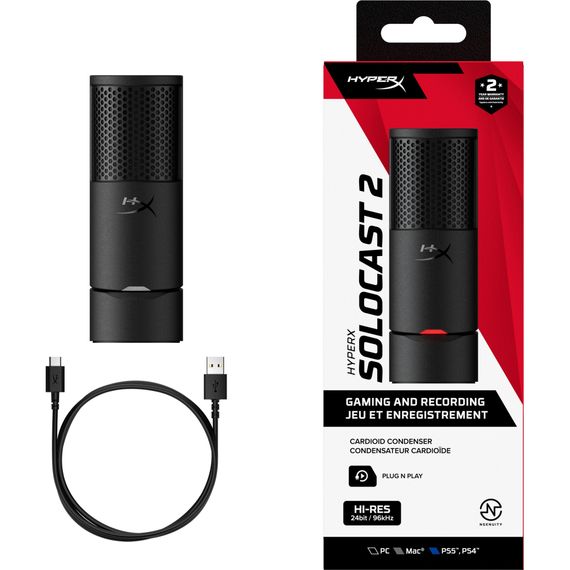 Мікрофон HyperX SoloCast 2 Black (AR0A0AA) | Зображення 7