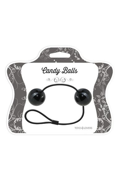 Вагінальні кульки CANDY BALLS BLACK Sex Aura | Зображення 1