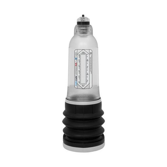 Гідропомпа Bathmate Hydromax 5 Clear, для члена довжиною від 7,5 до 12,5 см, діаметр до 4,5 см