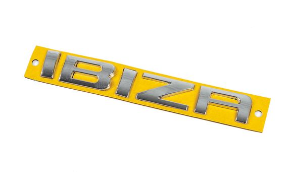 Надпись Ibiza (125 мм на 18мм) для Seat Ibiza 2002-2009 гг | Зображення 1